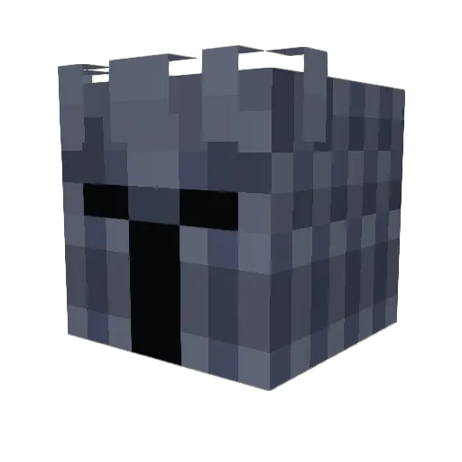 Chicken325 Minecraft avatar head, 3D render