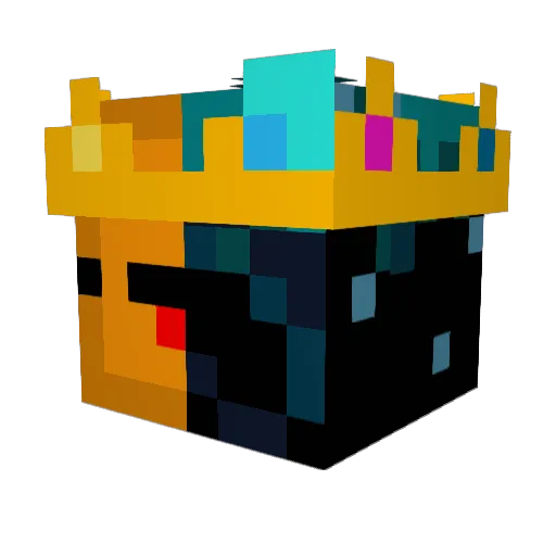 ChickenPancakeO Minecraft avatar head, 3D render