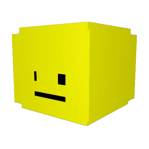 Chicken_CEO Minecraft avatar head, 3D render