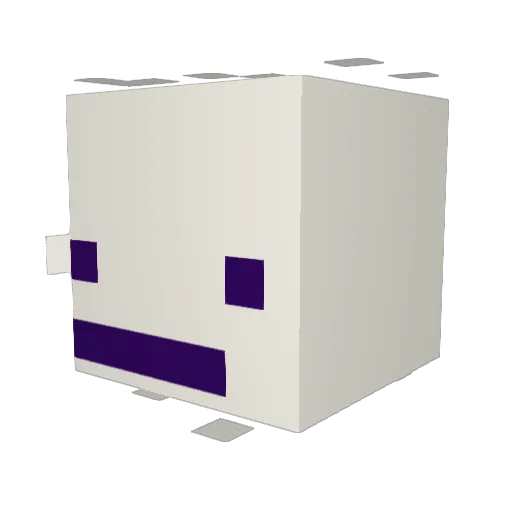 Chicken_Sand Minecraft avatar head, 3D render