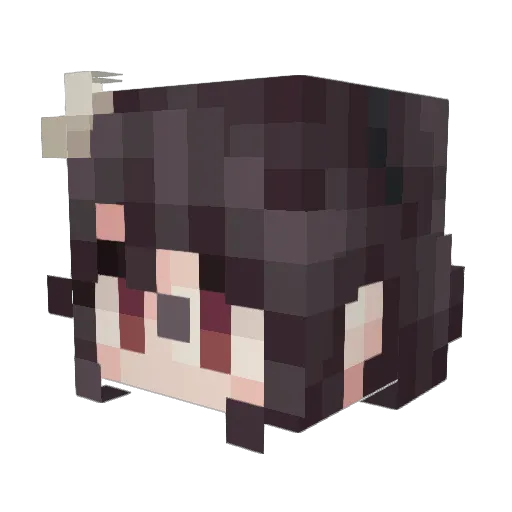 Chickenborn_owo Minecraft avatar head, 3D render