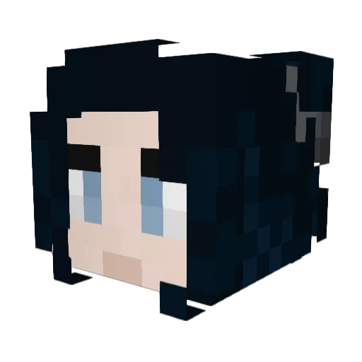 Chickpea1204 Minecraft avatar head, 3D render