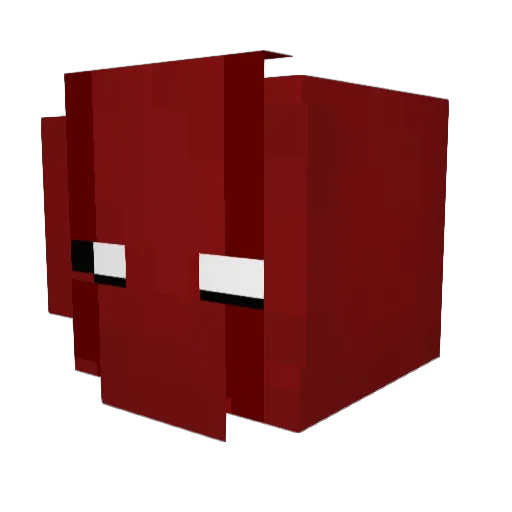 Chico1013 Minecraft avatar head, 3D render