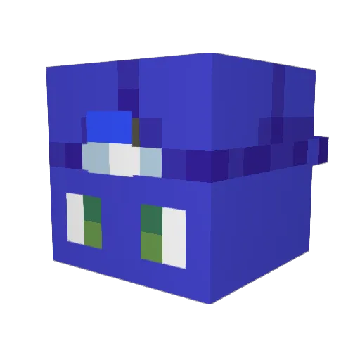 ChicoDeCiudad Minecraft avatar head, 3D render