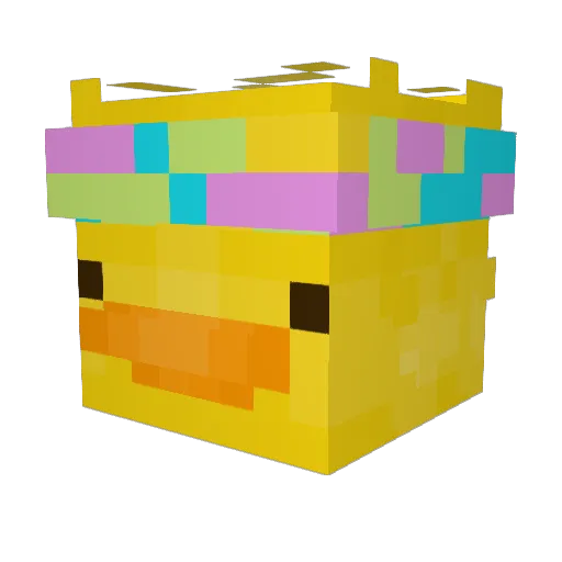 Chido_2404 Minecraft avatar head, 3D render