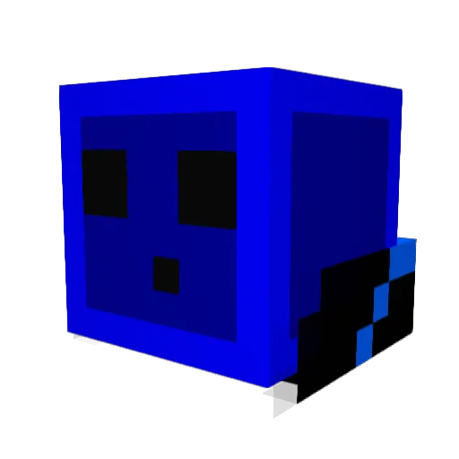 ChidoriCoder Minecraft avatar head, 3D render
