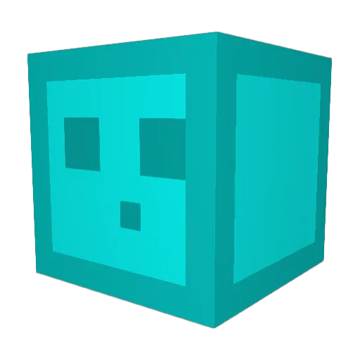 ChiefNico Minecraft avatar head, 3D render