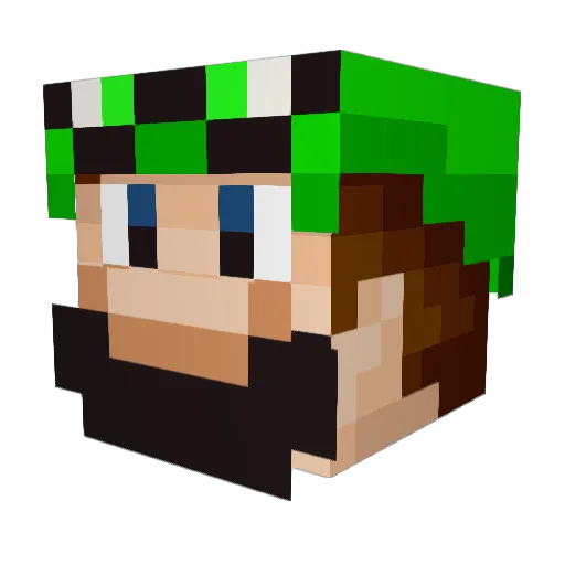 ChiefZeaLot Minecraft avatar head, 3D render