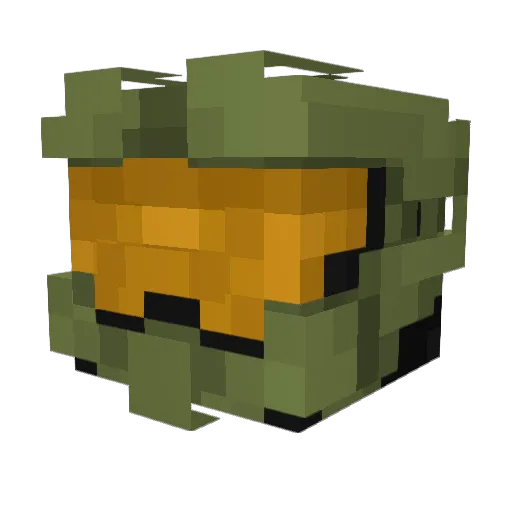 Chief_Dane Minecraft avatar head, 3D render