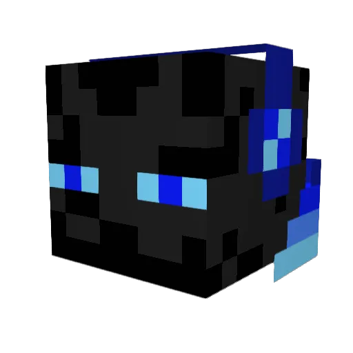Chiefmutant87 Minecraft avatar head, 3D render
