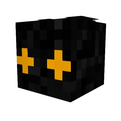 Chieivo Minecraft avatar head, 3D render