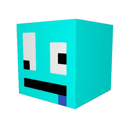 Chihuahua74 Minecraft avatar head, 3D render