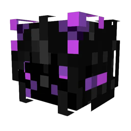 Chiikayoh Minecraft avatar head, 3D render