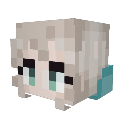 Chiillerr4246 Minecraft avatar head, 3D render