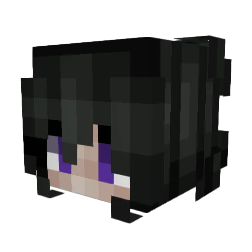 Chikkie22769 Minecraft avatar head, 3D render
