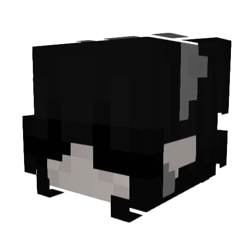 ChiknNugets Minecraft avatar head, 3D render