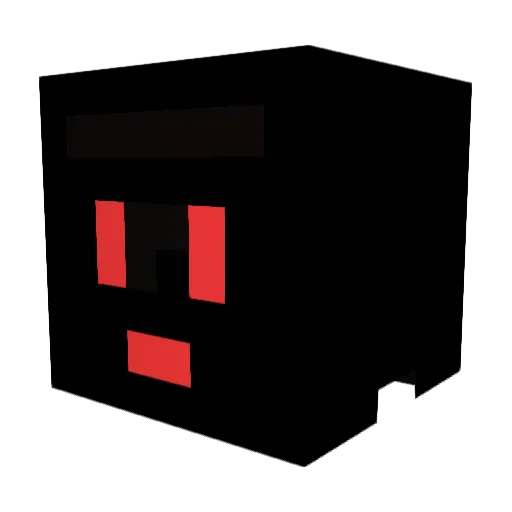 Chikuwa7777 Minecraft avatar head, 3D render
