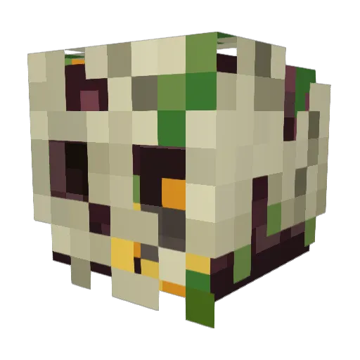 Chilakill04 Minecraft avatar head, 3D render