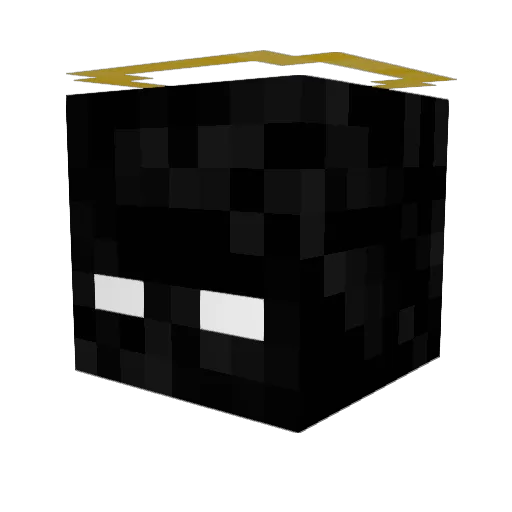 Chilayyy Minecraft avatar head, 3D render