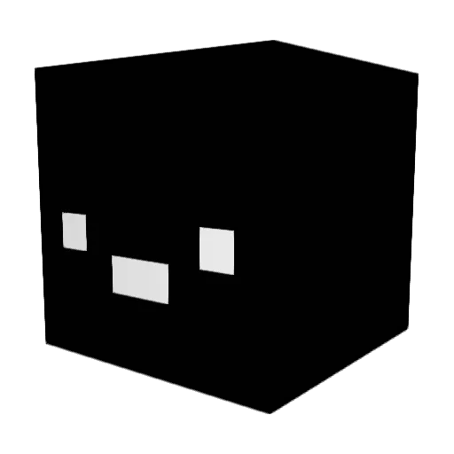 ChildEater23 Minecraft avatar head, 3D render
