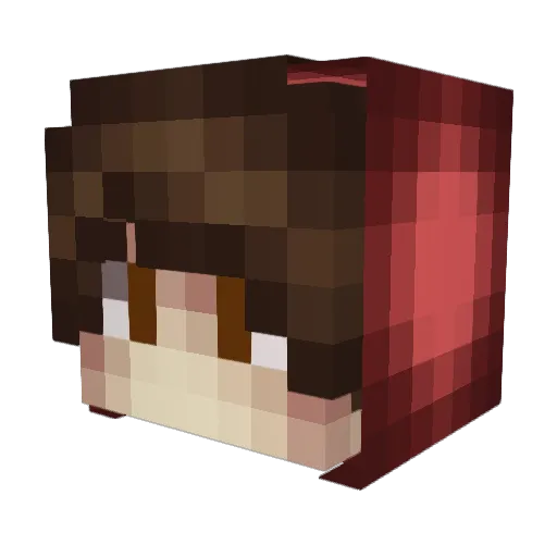 ChildishObama Minecraft avatar head, 3D render