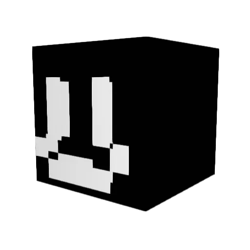 ChiliCoupe Minecraft avatar head, 3D render