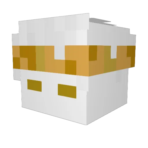 ChillAir39 Minecraft avatar head, 3D render