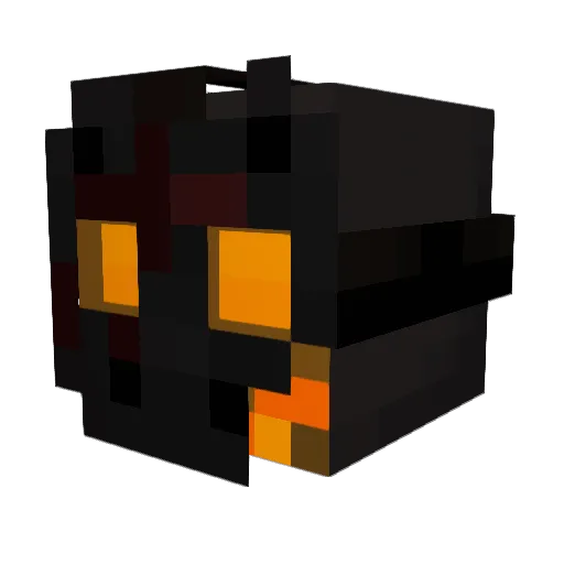 ChillCypher Minecraft avatar head, 3D render