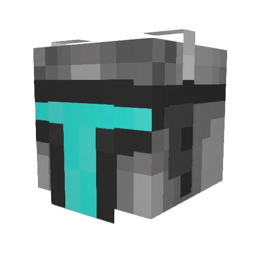 ChillNatzu Minecraft avatar head, 3D render