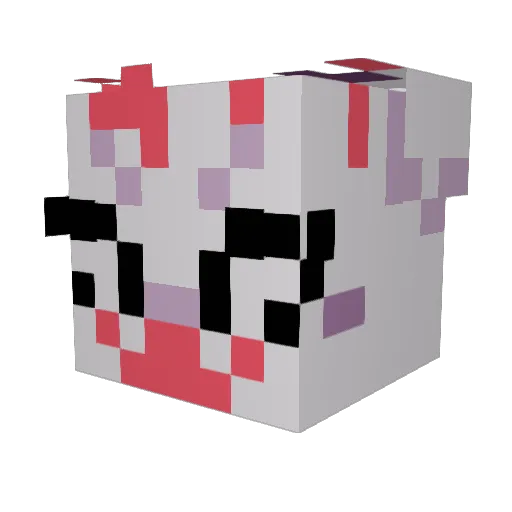 ChillTea1 Minecraft avatar head, 3D render