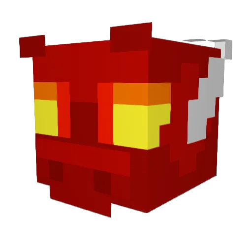 ChillWheat Minecraft avatar head, 3D render