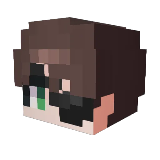 Chill_7uy Minecraft avatar head, 3D render
