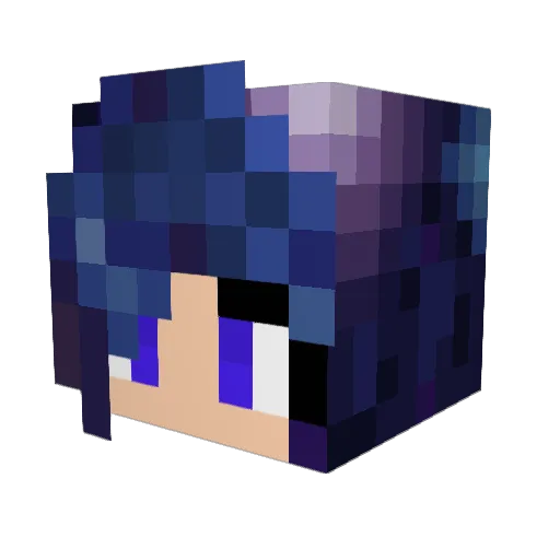 Chill_HD Minecraft avatar head, 3D render