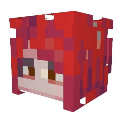 Chilldawg182 Minecraft avatar head, 3D render