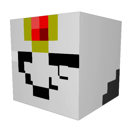 ChilledCosmic Minecraft avatar head, 3D render