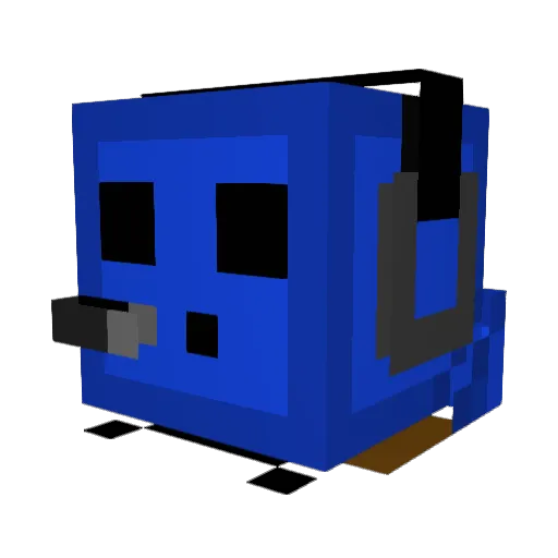 ChilledGamingOG Minecraft avatar head, 3D render