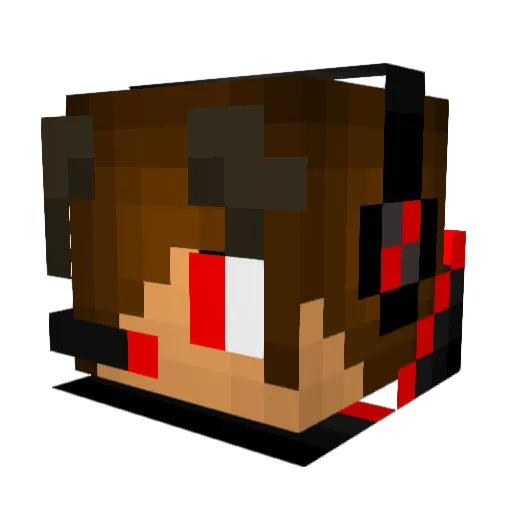 Chilled_Dude123 Minecraft avatar head, 3D render