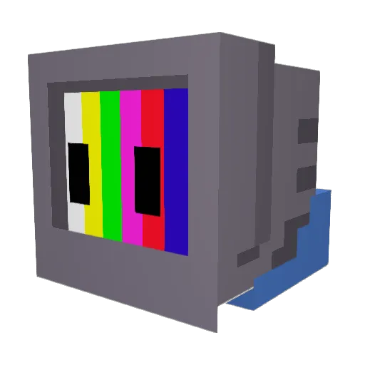 Chilli1912 Minecraft avatar head, 3D render