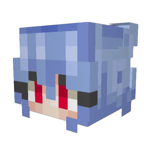 ChilliGaming42 Minecraft avatar head, 3D render