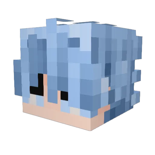 Chilli__ Minecraft avatar head, 3D render