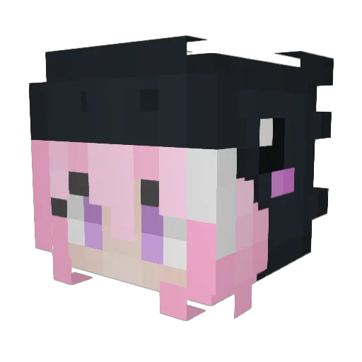 Chilliam11 Minecraft avatar head, 3D render