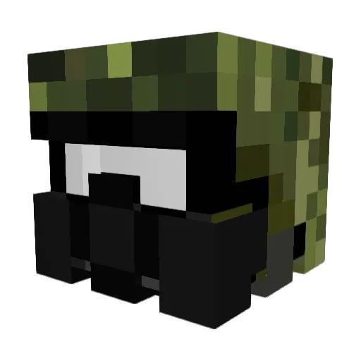 ChillinAnKillin Minecraft avatar head, 3D render