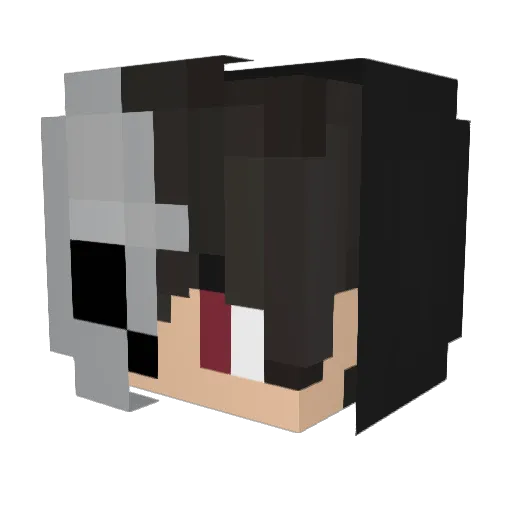 ChillingDexth Minecraft avatar head, 3D render