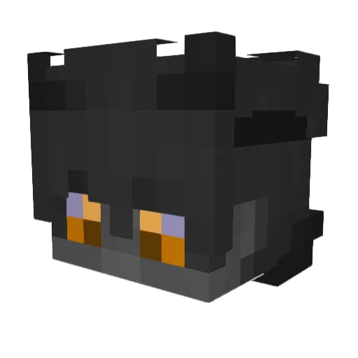 Chillorizza Minecraft avatar head, 3D render