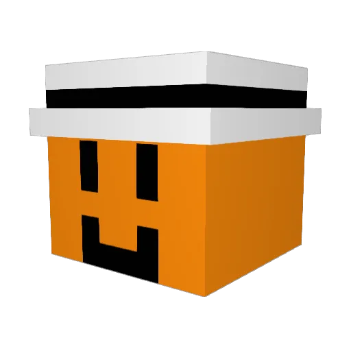 ChillshanzYT Minecraft avatar head, 3D render
