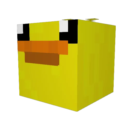 Chillstep101 Minecraft avatar head, 3D render