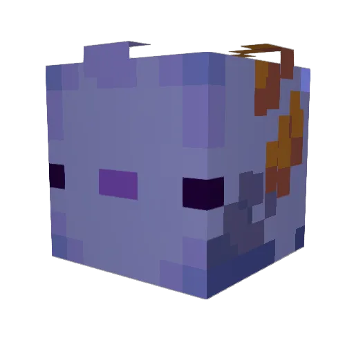 ChillyBeeYT Minecraft avatar head, 3D render
