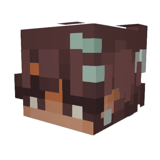 ChillyJoe_ Minecraft avatar head, 3D render