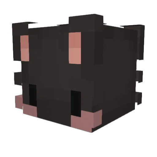 ChillyLynx Minecraft avatar head, 3D render