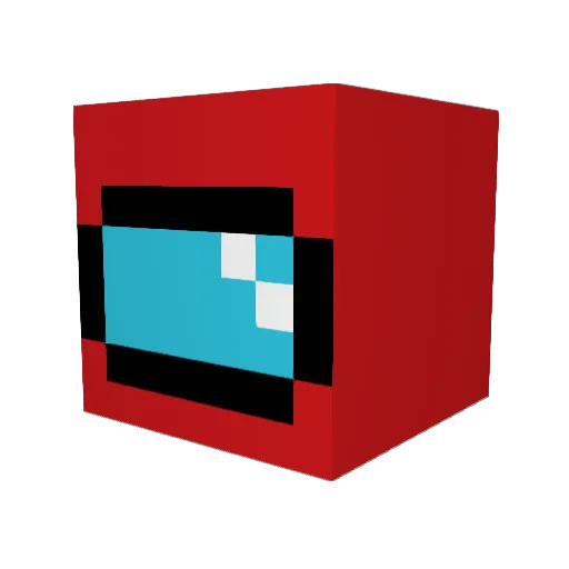 ChillyRibs Minecraft avatar head, 3D render